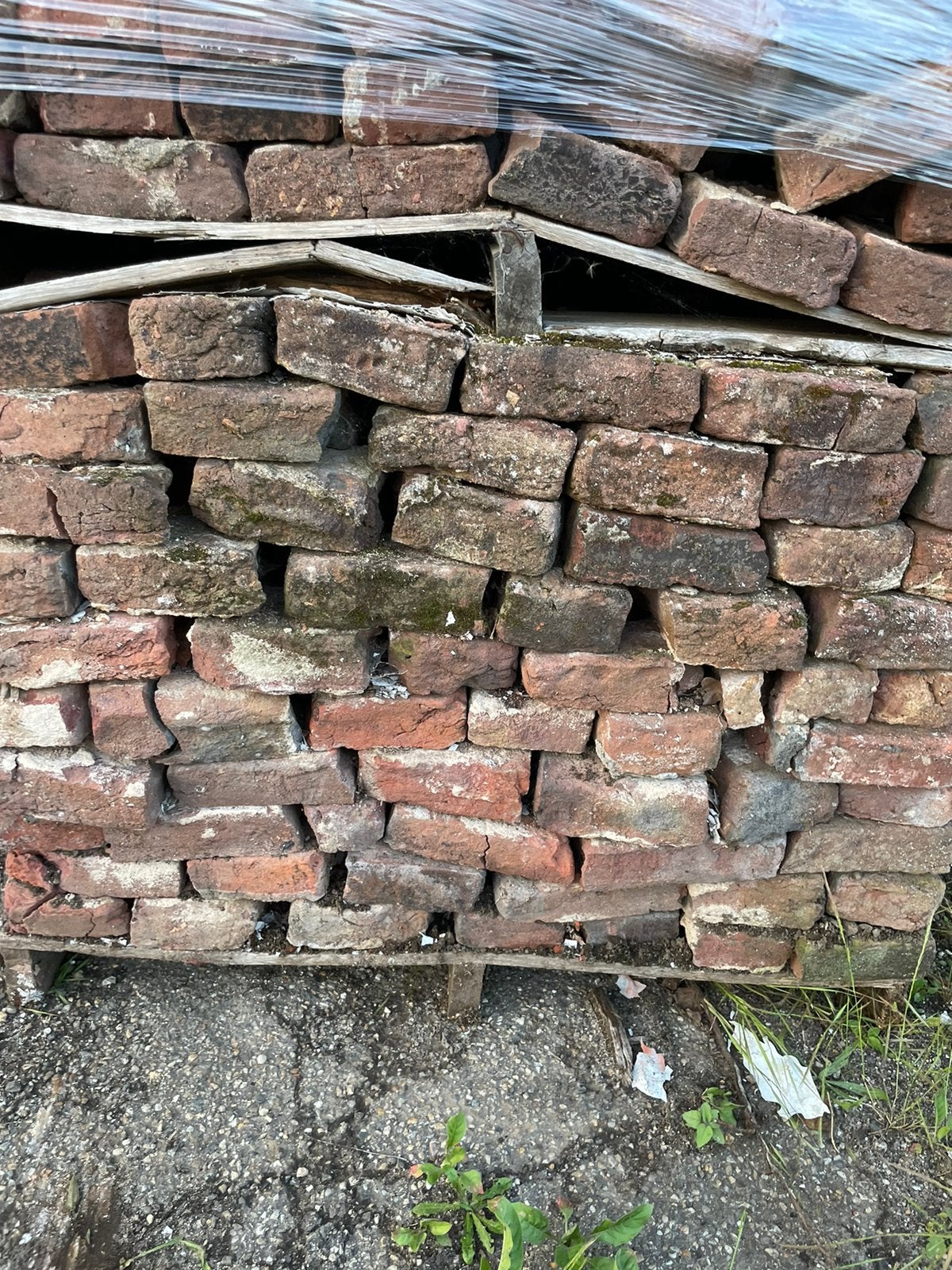 Veldbrand stenen, Doe-het-zelf en Verbouw, Ophalen, Zo goed als nieuw, Bakstenen