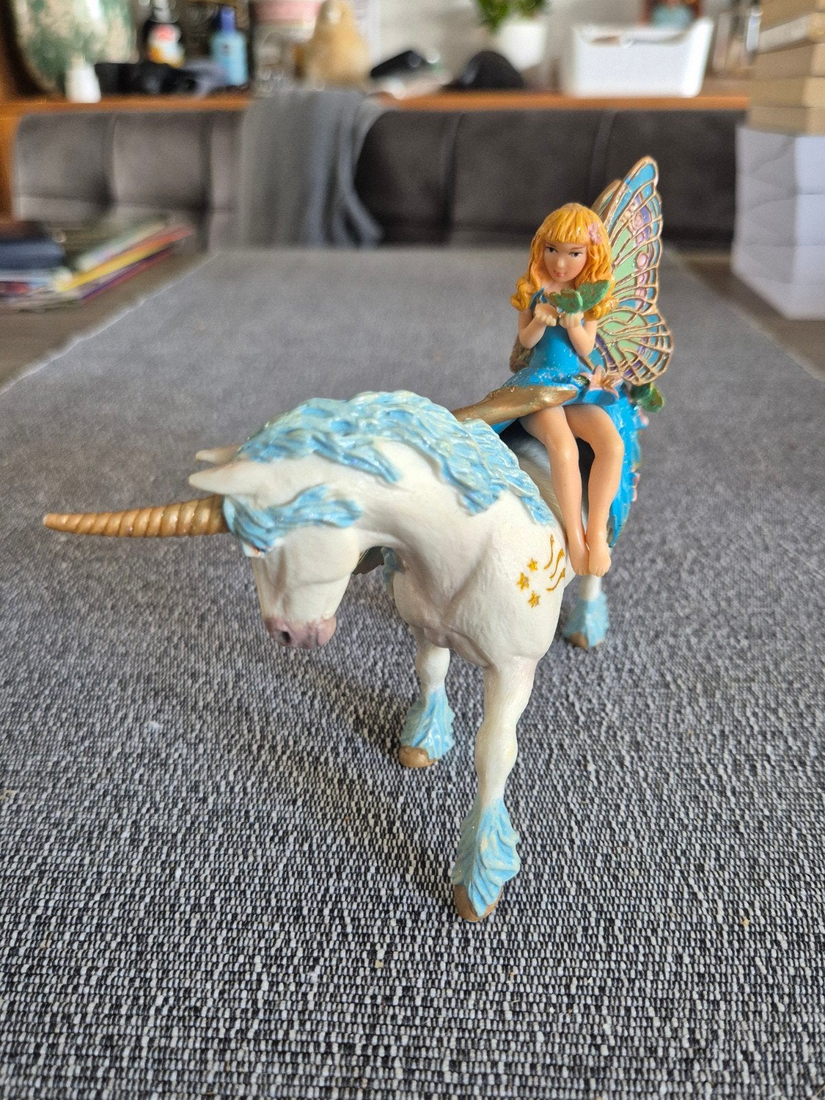 Schleich fantasie set, Verzamelen, Ophalen of Verzenden, Zo goed als nieuw, Paard, Beeldje of Figuurtje