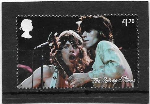Engeland 2022  The Rolling Stones – New York City 1972 £1.70, Verzenden, Gestempeld