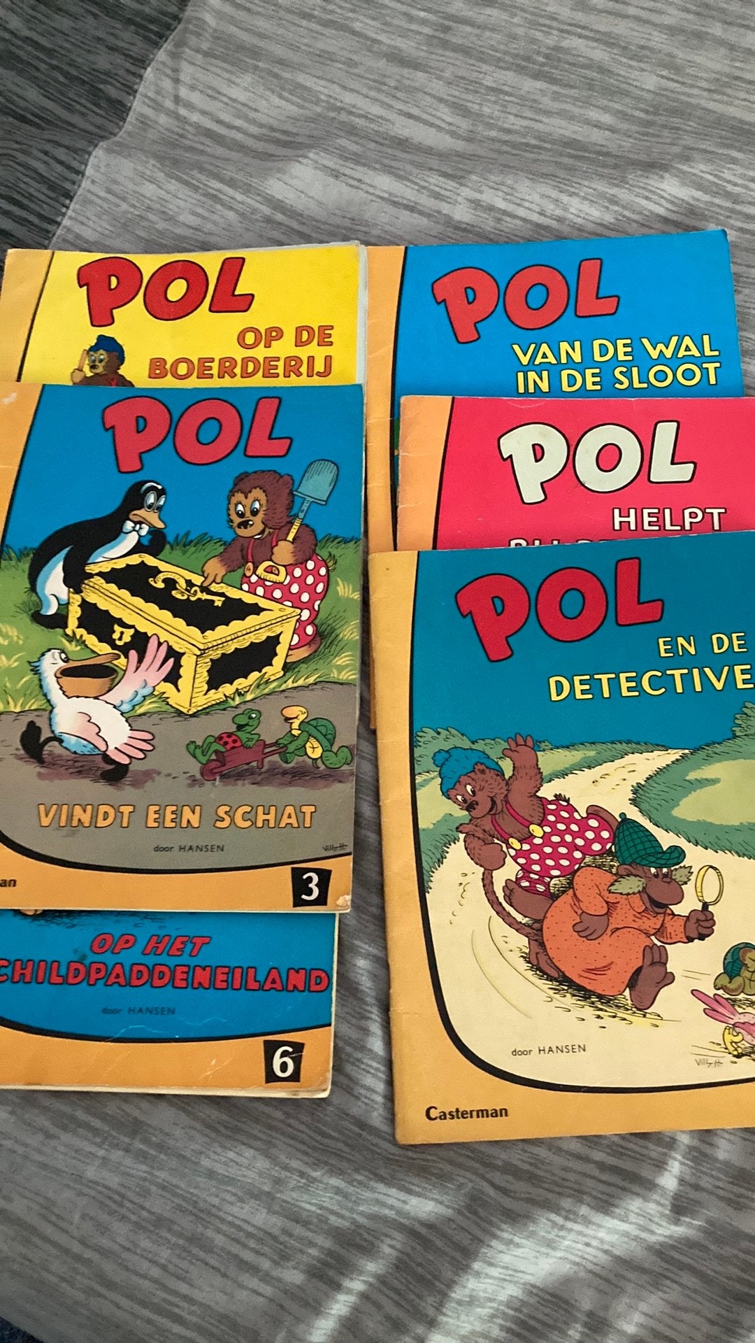 STRIPBOEKEN van POL, Meerdere stripboeken, Ophalen, Gelezen