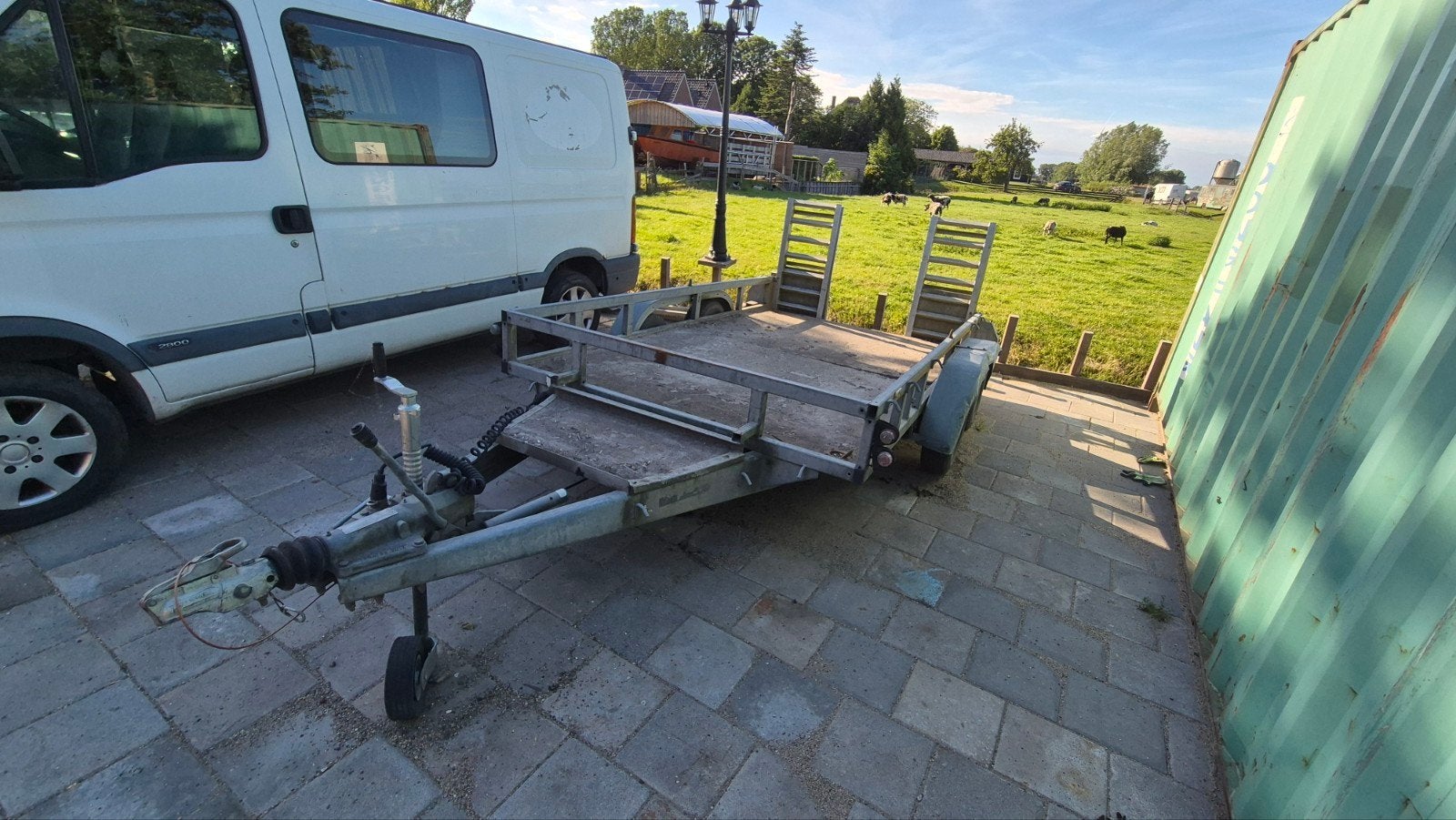 Ifor Williams machinetransporter aanhanger - 3500 kg, Ophalen of Verzenden