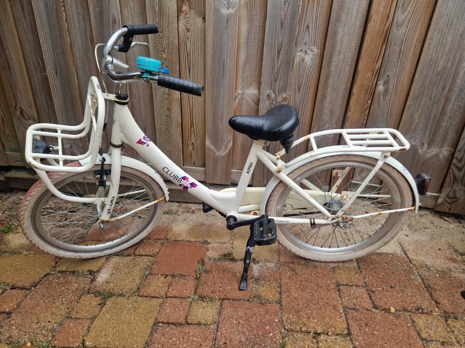 Meisjesfiets 18 inch, Ophalen, Terugtraprem, Alpina Clubb, Gebruikt