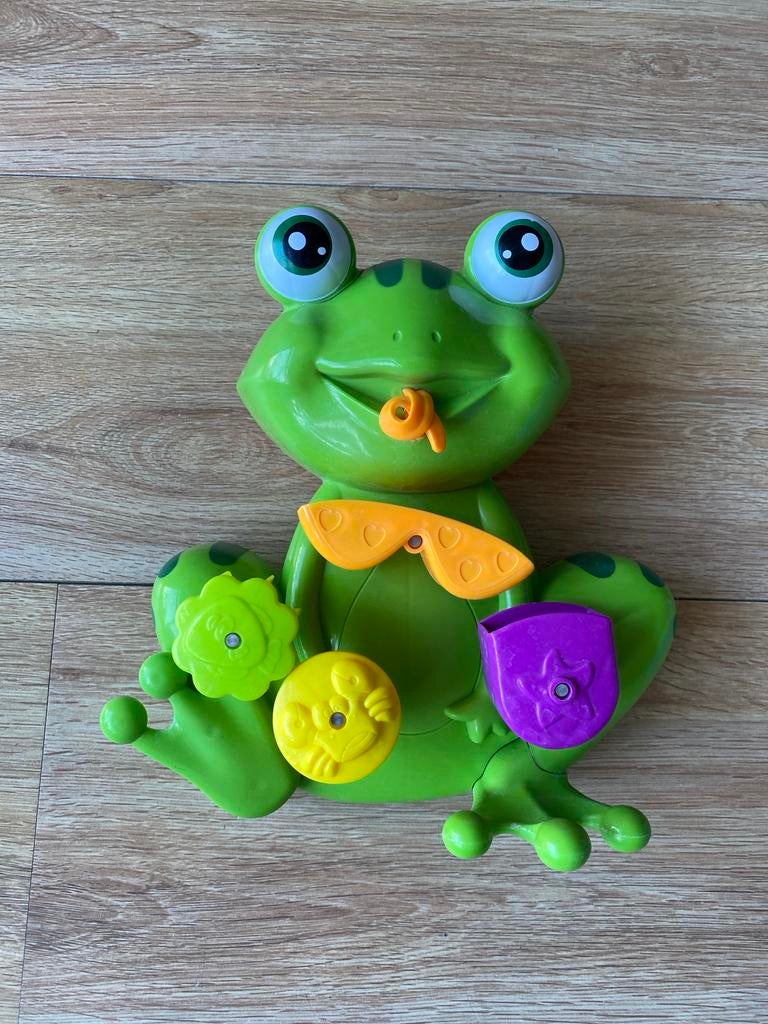 HEMA badspeeltje kikker met zuignap, Ophalen, Gebruikt