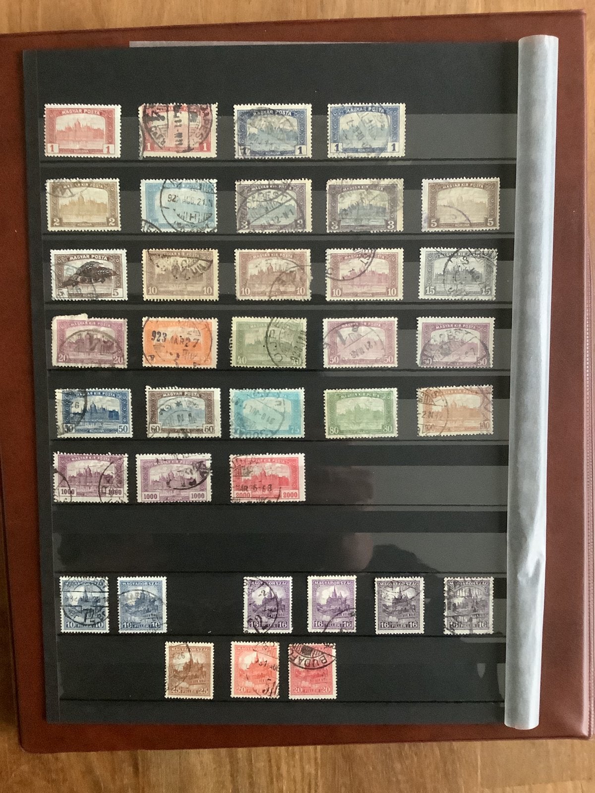 Hongaarse postzegels, Ophalen of Verzenden, Overige landen, Gestempeld
