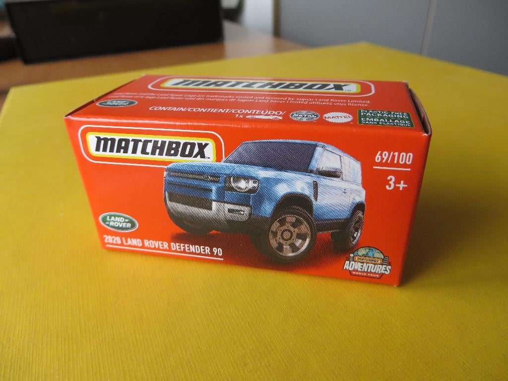 Matchbox Landrover Defender 2020, Hobby en Vrije tijd, Modelauto's | Overige schalen, Nieuw, Auto, Ophalen of Verzenden