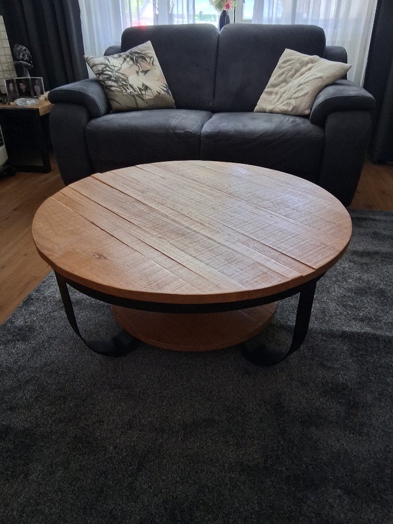 Salon tafel Rond, Ophalen, 50 tot 100 cm, Rond, 50 tot 100 cm