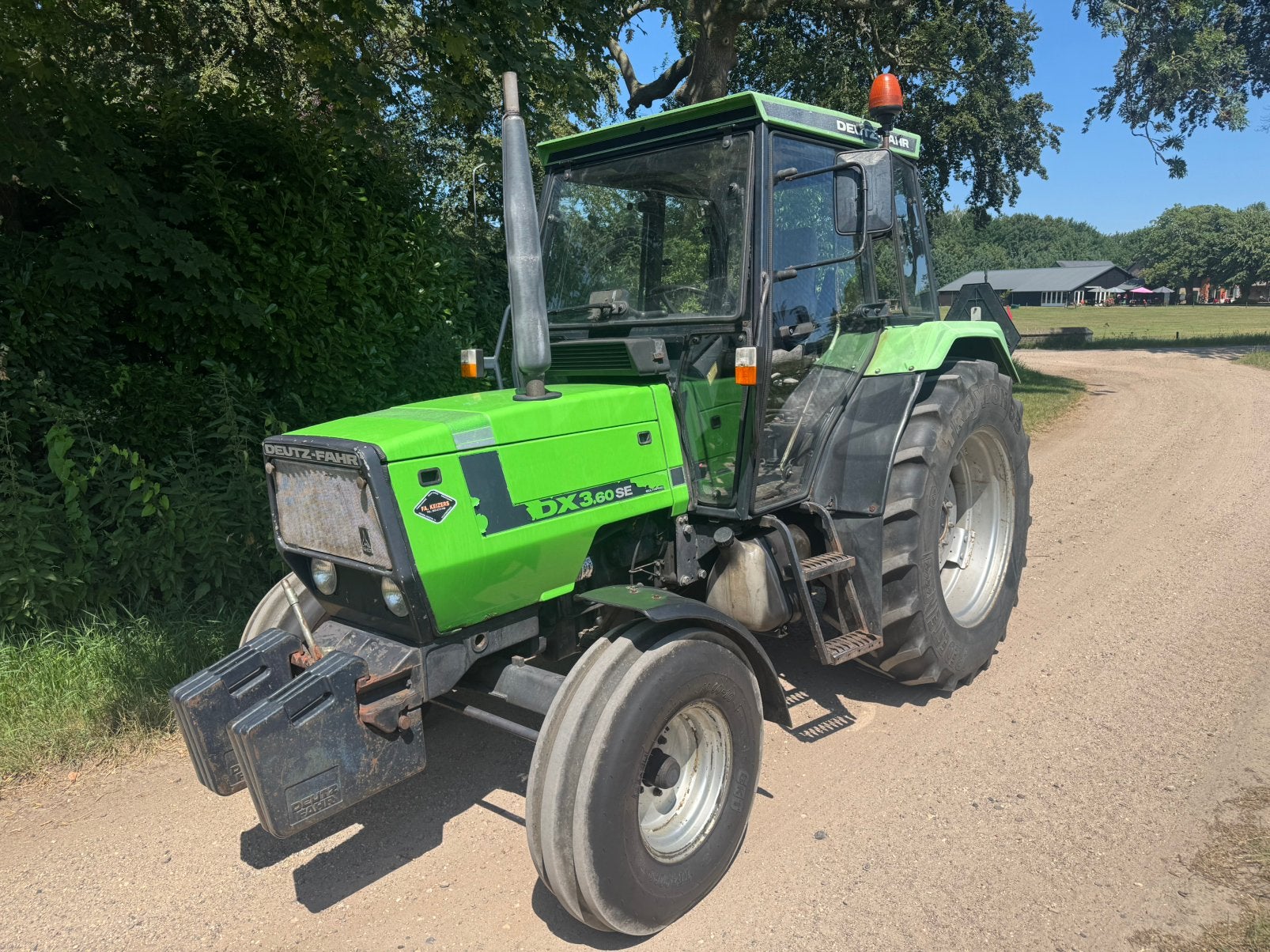 Deutz dx 3.60 dual split, Ophalen, Gebruikt