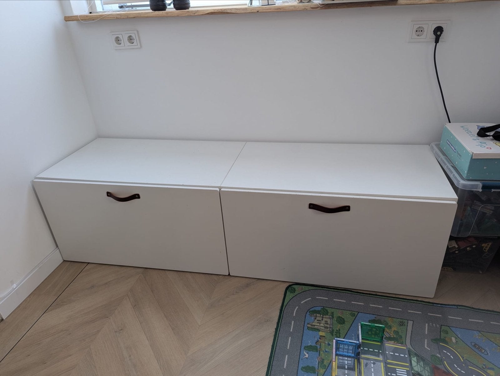 3 IKEA Småstad lade kasten - Gebruikt met lichte krassen, Ophalen, Gebruikt, 50 tot 100 cm, 3 of 4 laden