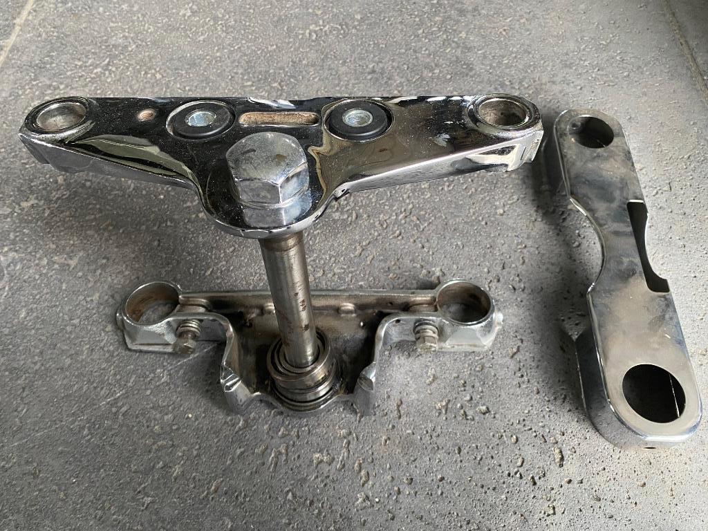 Balhoofdplaten / Triple Trees, Motoren, Ophalen of Verzenden, Gebruikt