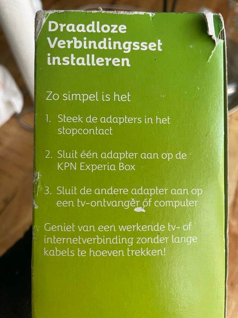 KPN Draadloze Verbindingsset - Eenvoudig internet overal, Ophalen of Verzenden, Zo goed als nieuw