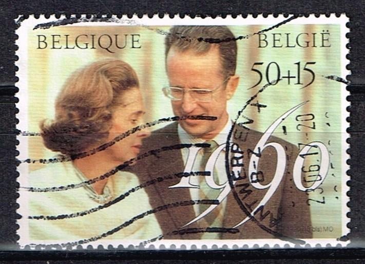 Postzegels uit Belgie - K 5108 - Koningshuis, Met stempel, Verzenden, Koninklijk huis, Frankeerzegel