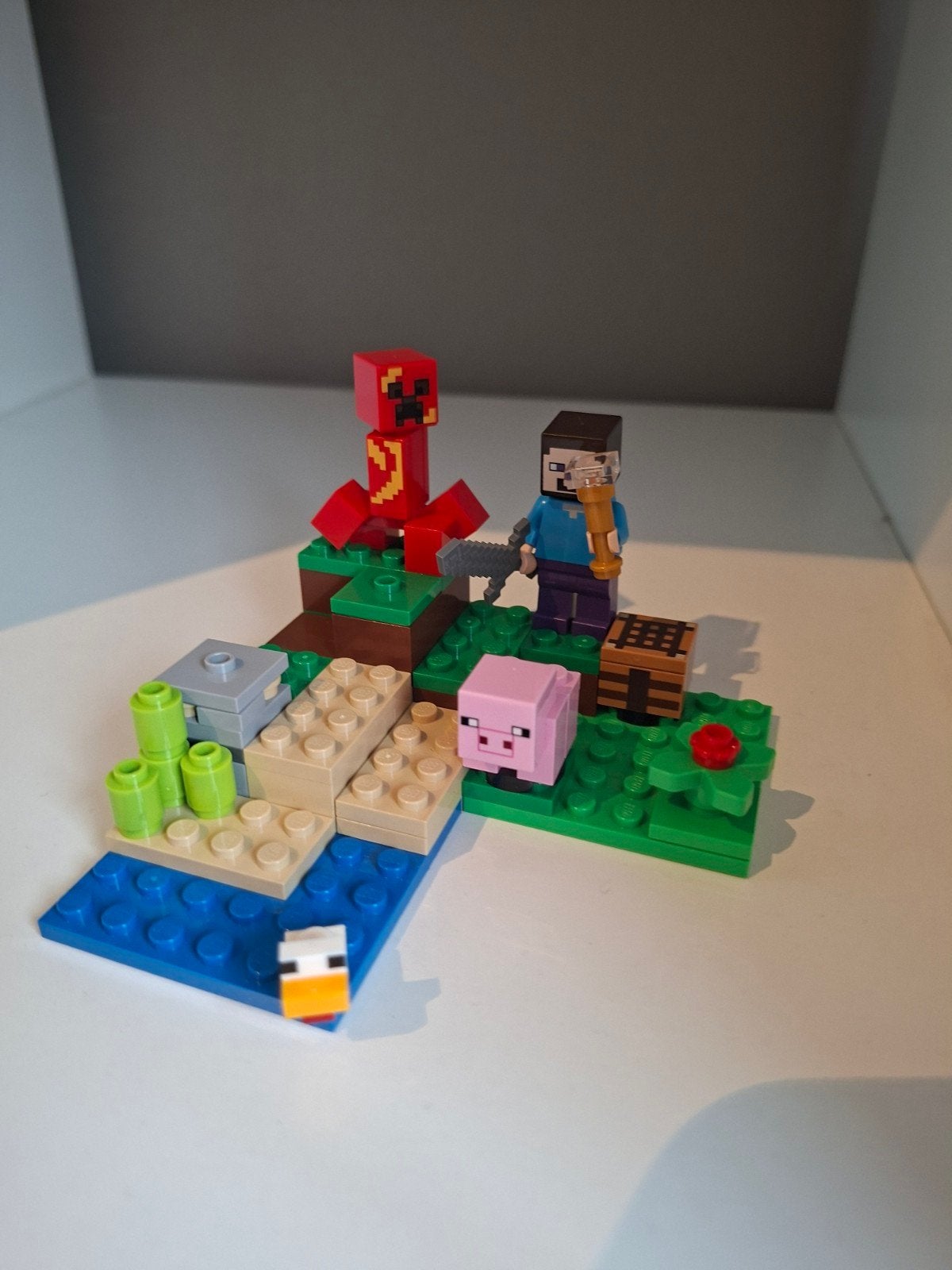 Minecraft Lego 21177, Ophalen, Compleet, Gebruikt, Minecraft