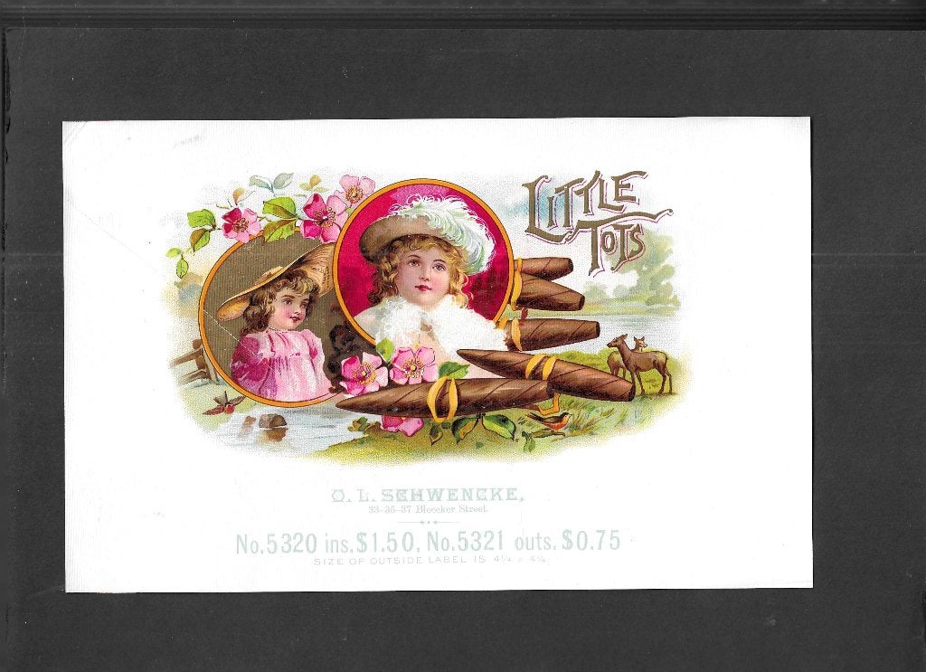 Etiket scan V5598, Ophalen of Verzenden, Gebruikt, Sigarenbandjes