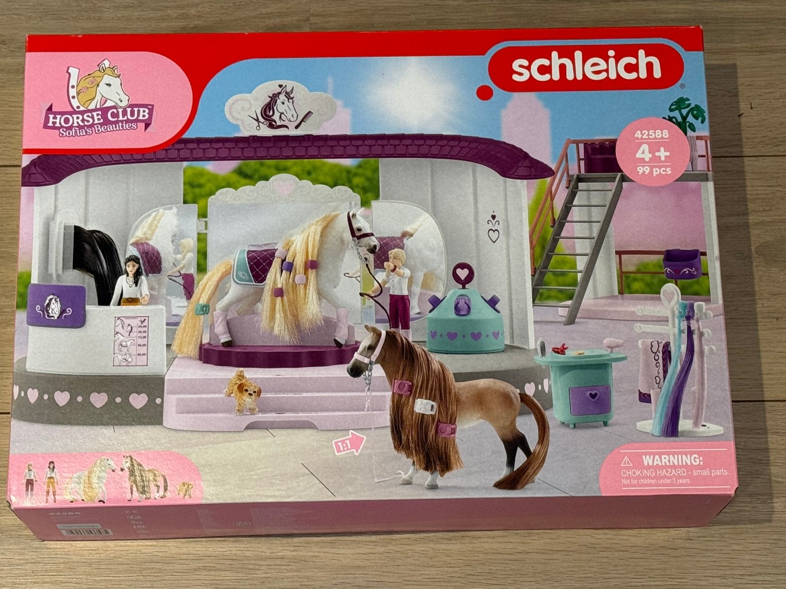 Schleich 42588 Beautysalon Sofia’s beauty’s -nieuw-, Ophalen of Verzenden, Nieuw, Jongen of Meisje