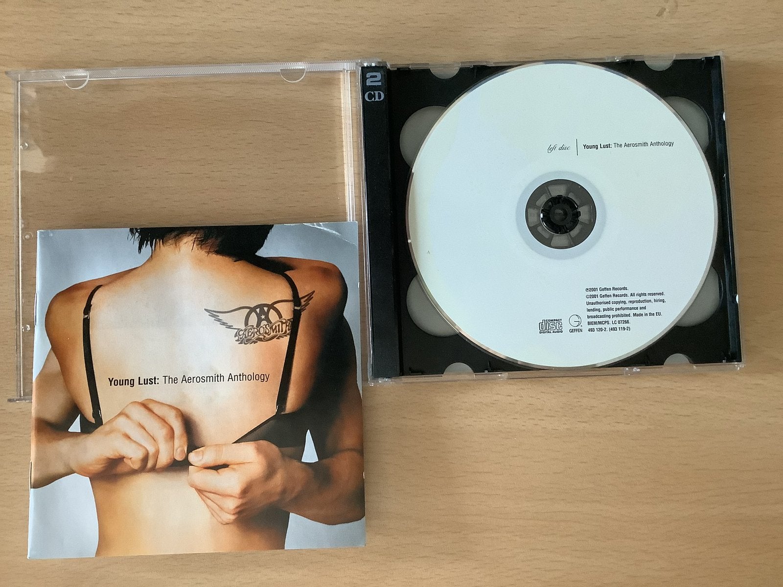 Aerosmith-Young lust. Anthology 2cd., Ophalen of Verzenden, Zo goed als nieuw