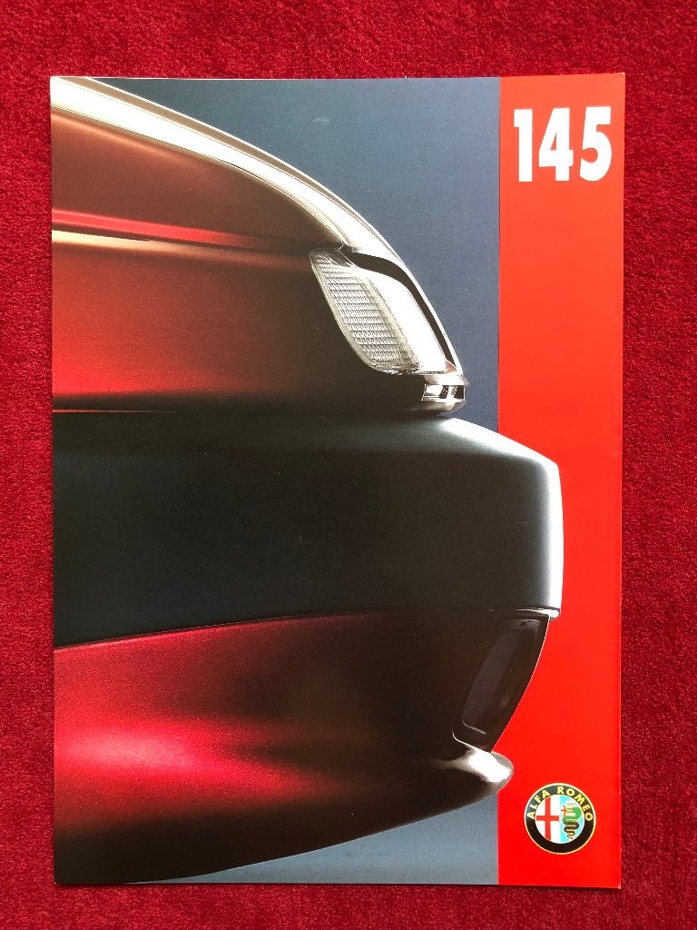Alfa Romeo 145 folder 1994 (8 p.), Alfa Romeo, Nieuw, Ophalen of Verzenden, Alfa Romeo