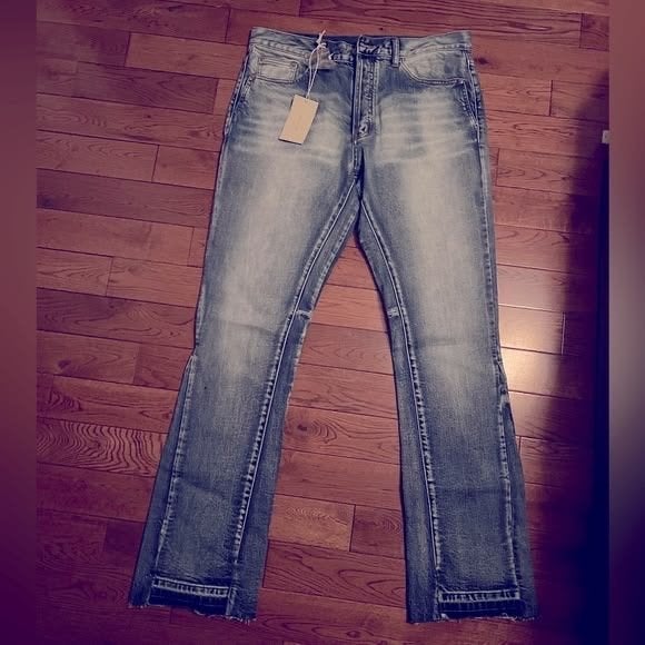 Nieuwe mnml Jeans - Blauw, Maat L, Ophalen of Verzenden, Nieuw, Blauw, Overige jeansmaten