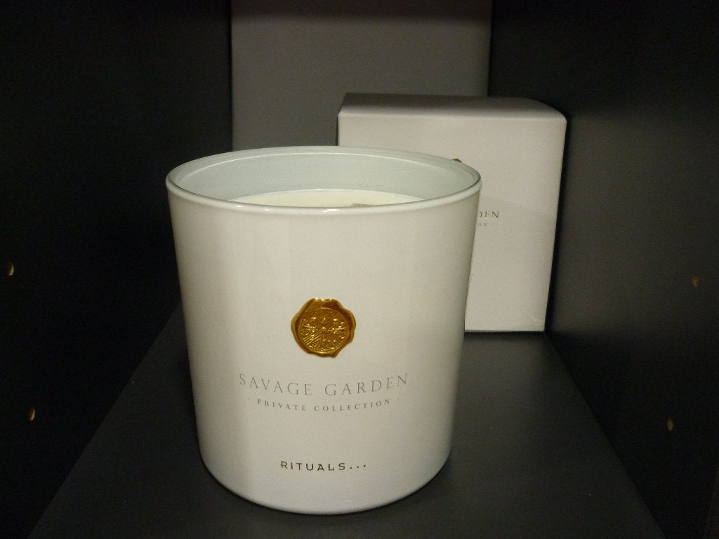 Nieuw Rituals Savage Garden Geurkaars, kaars Medium 1000 gr, Ophalen of Verzenden, Nieuw, Overige materialen, Minder dan 25 cm