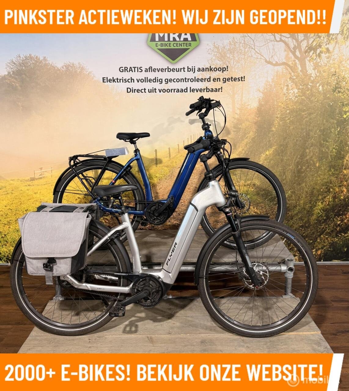 Flyer GoTour6 Elektrische fietsen setje verkrijgbaar BOSCH!, 55 tot 59 cm, Overige merken