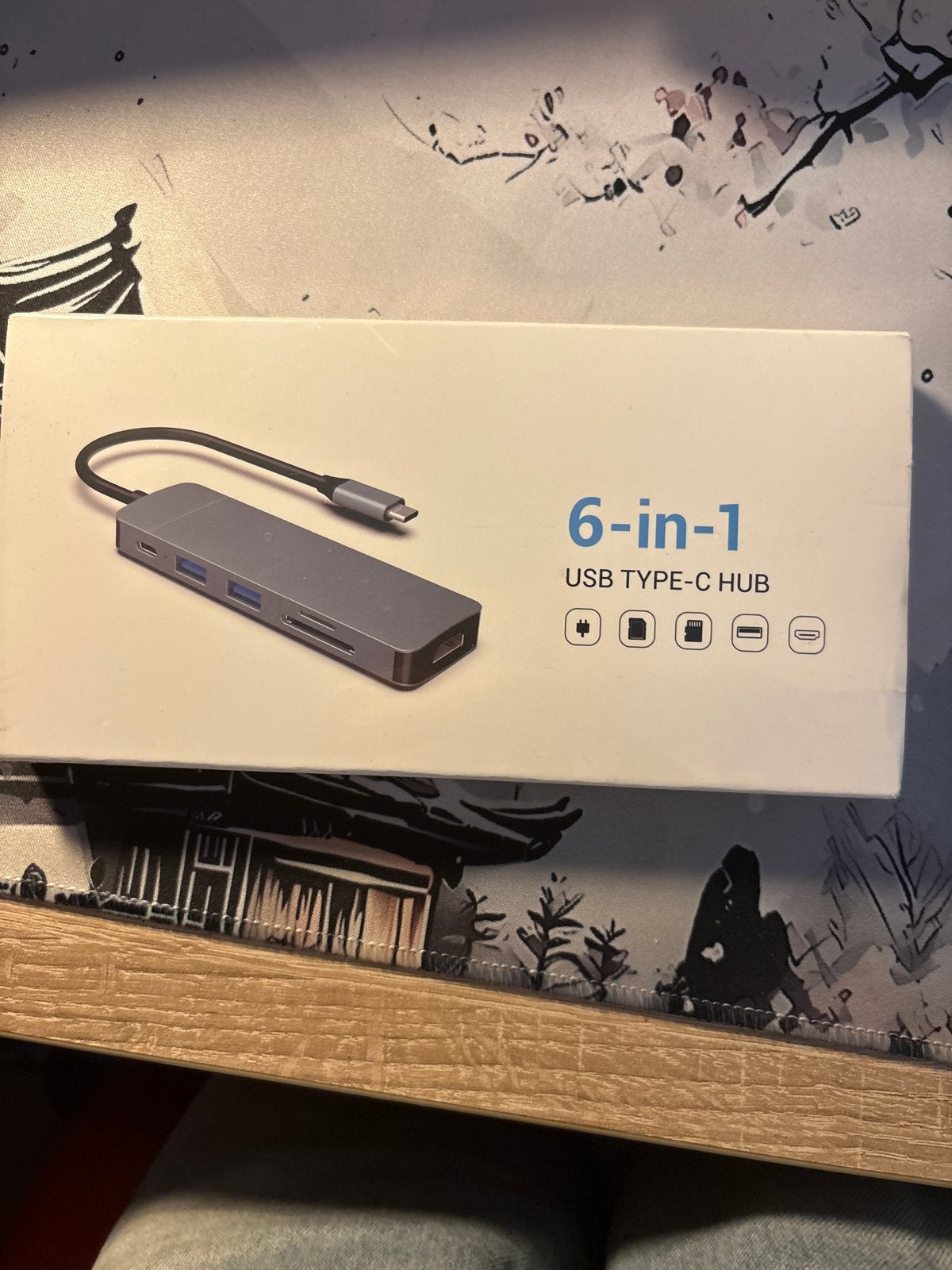 6-in-1 USB Type-C Hub - Nieuw in doos, Ophalen of Verzenden, Nieuw