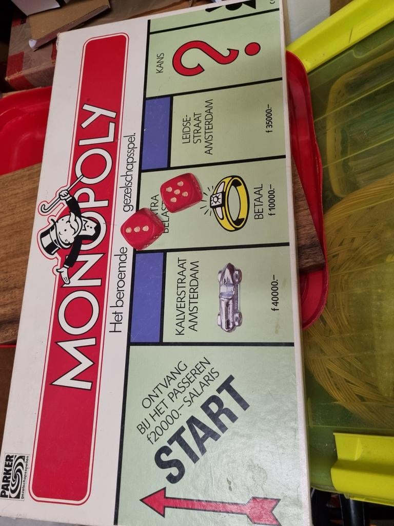 Monopoly bord spel, Ophalen of Verzenden