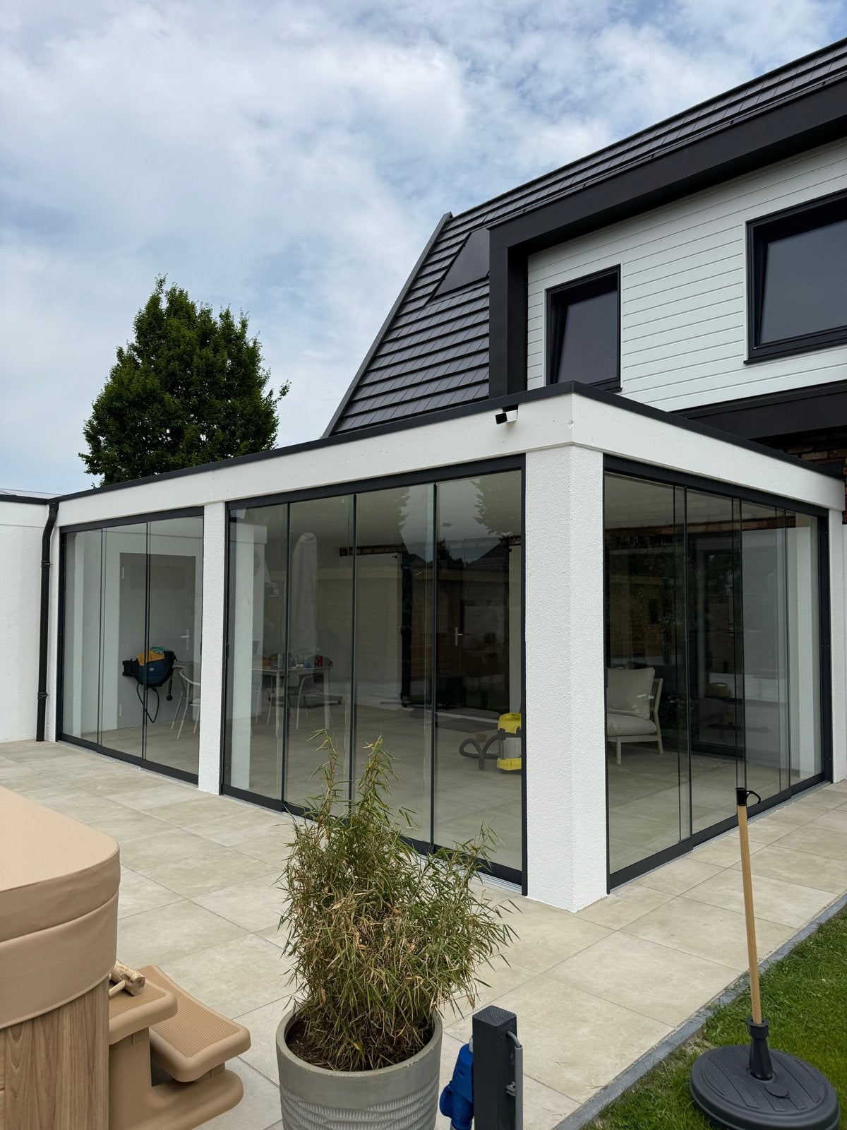 Allstars Veranda Glazen Schuifwanden Zommer Korting, Ophalen, Nieuw, Veranda