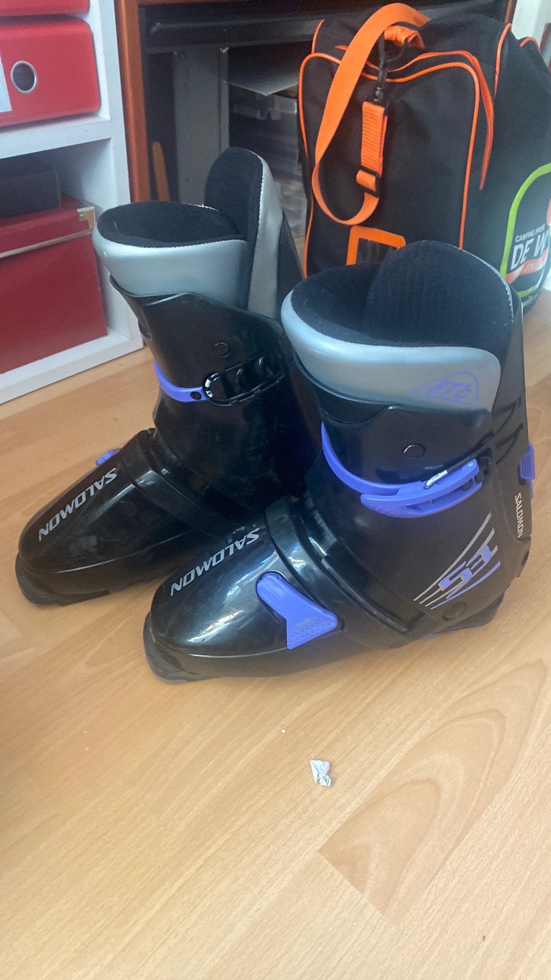 Salomon 53 S skischoenen maat 26.5, 160 tot 180 cm, Schoenen, Zo goed als nieuw, Salomon