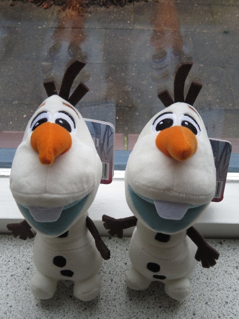 Disney Sneeuwpop sneeuwman Olaf uit de film Frozen II, Disney, Overige typen, Nieuw, Ophalen of Verzenden