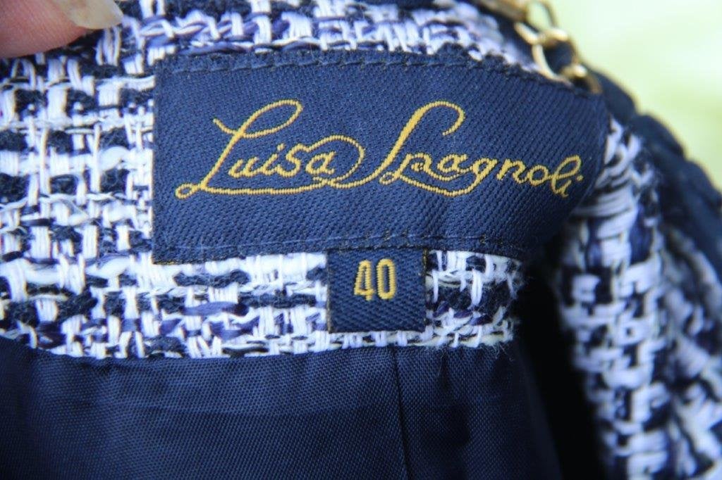 Jasje blauw Luisa Spagnoli mt 40 Vaste prijs, Maat 38/40 (M), Blauw, Ophalen of Verzenden, Zo goed als nieuw