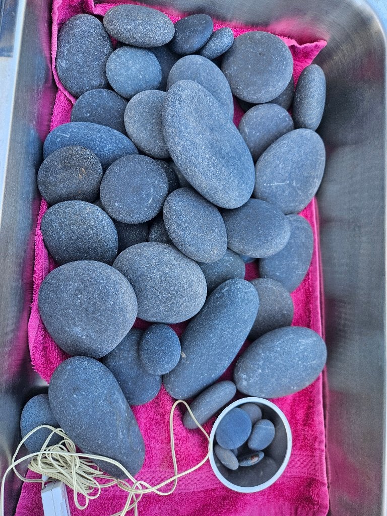 Massage stenen warmhoudbak, Ophalen, Zo goed als nieuw, Hotstone