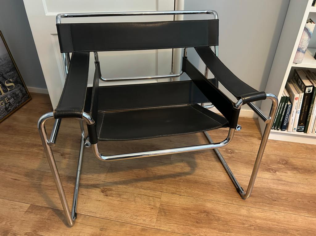 Wassily stoel replica Marcel Breuer, Ophalen of Verzenden