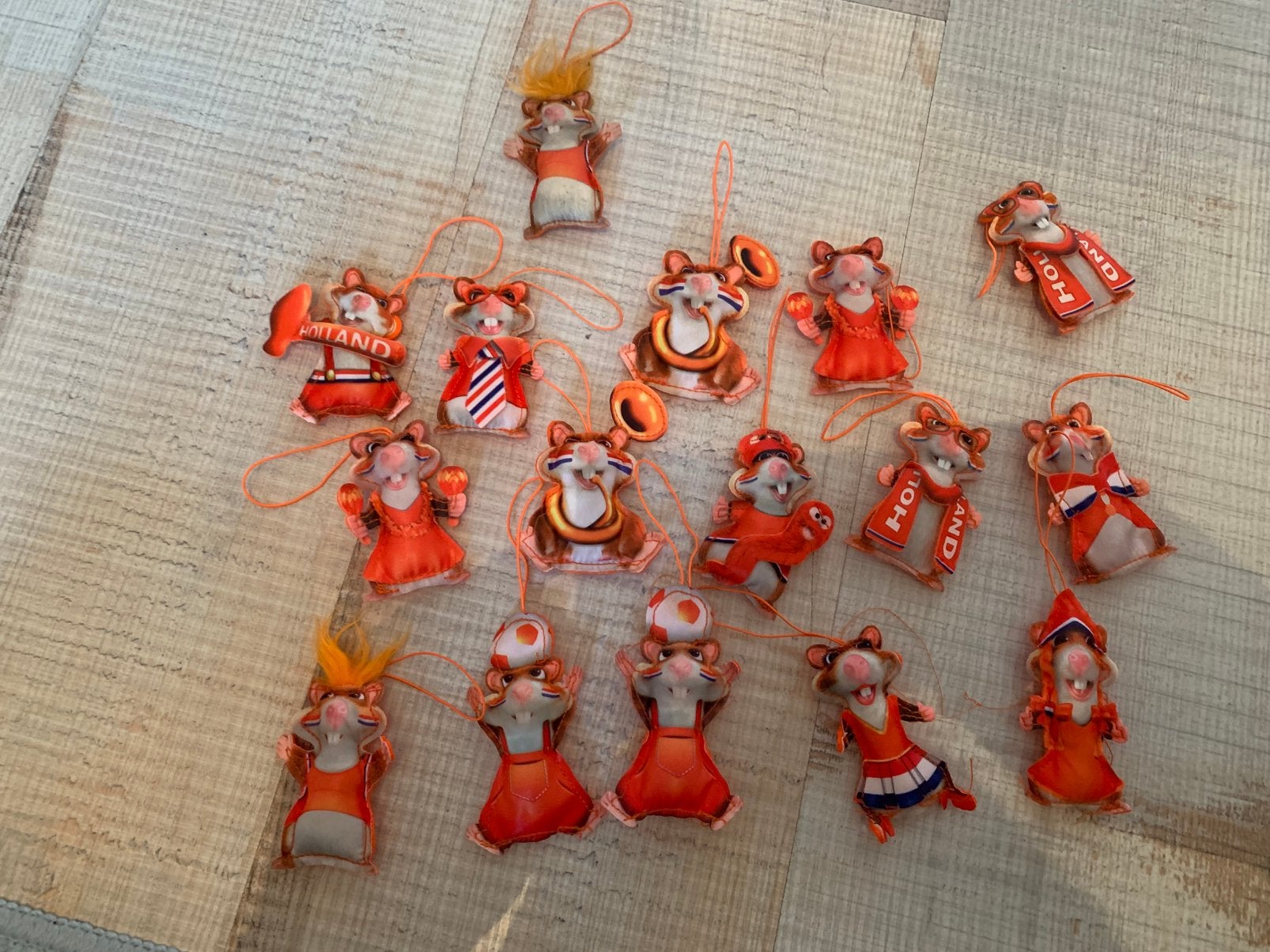 16x oranje hamsters, Verzamelen, Supermarktacties, Albert Heijn, Ophalen