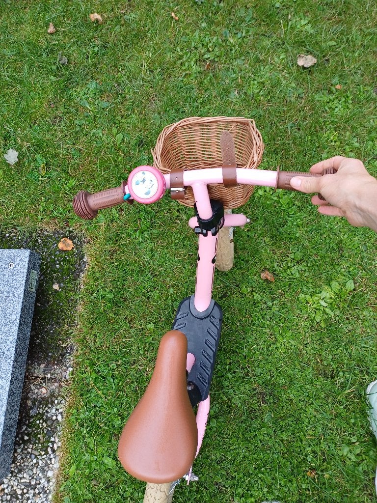 Loopfiets Bandits & Angels ROZE, Ophalen, Zo goed als nieuw, Loopfiets