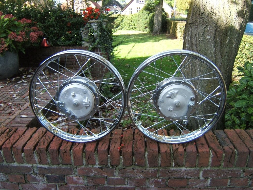 17 inch wielen set met originele 160mm LELEU naven, Ophalen of Verzenden, Nieuw, Overige typen