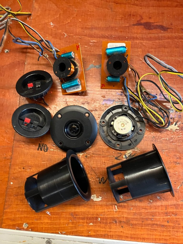 Philips tweeters met toebehoren, Ophalen of Verzenden, Gebruikt, Minder dan 60 watt, Philips