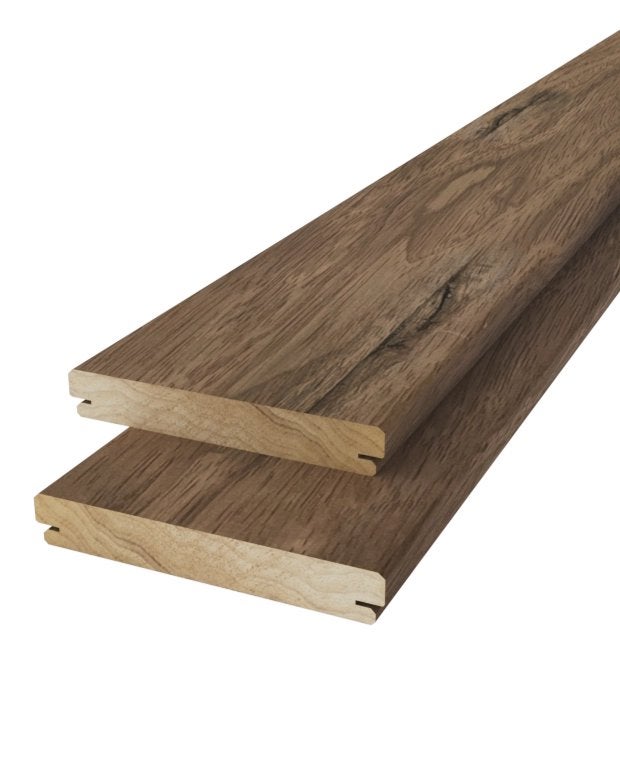 2x plank Ipé Hardhout Geschaafd 21x145x2750mm, Ophalen, Planken, Nieuw, Hardhout