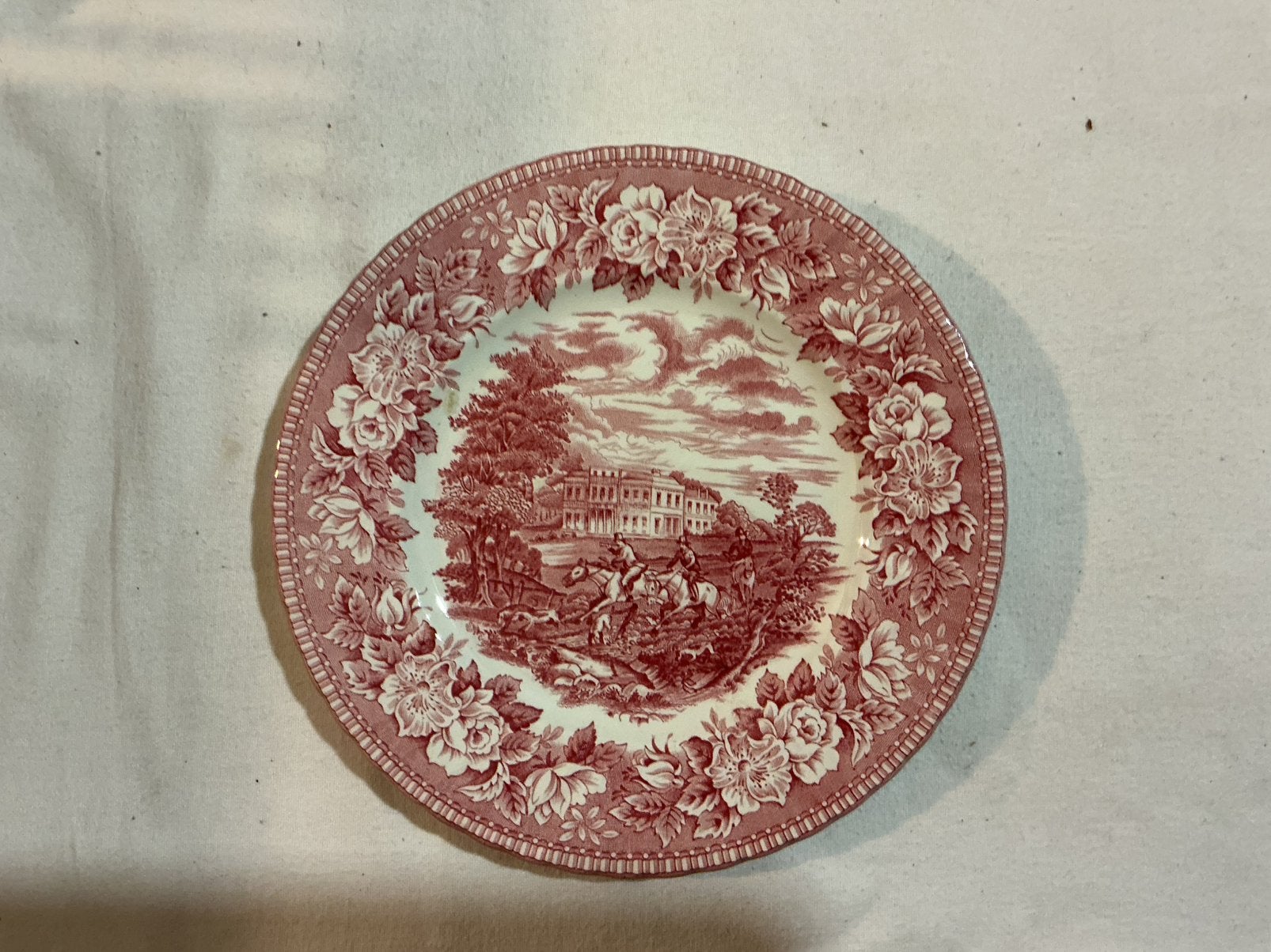 2 antieke borden Ironstone, Ophalen of Verzenden