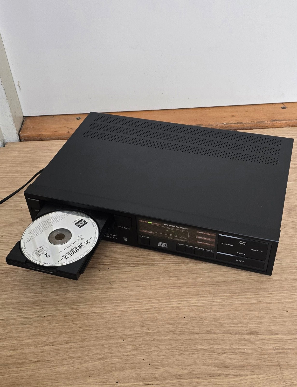 Philips CD351/00B CD-speler - Vintage Audio, Audio, Tv en Foto, Cd-spelers, Ophalen of Verzenden
