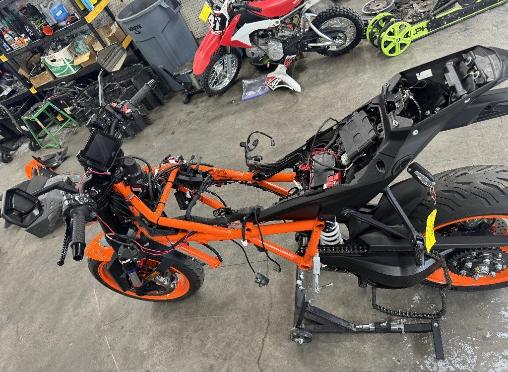 KTM voorvork te koop gevraagd KTM sx - sxf - exc - duke, Motoren, Ophalen, Gebruikt