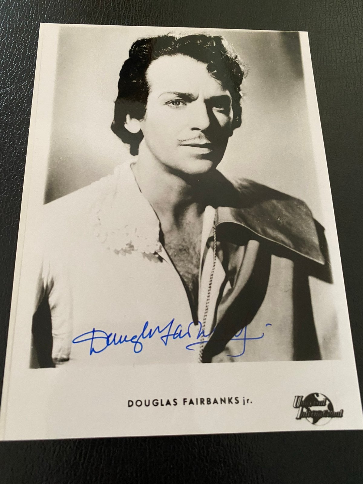 Filmster handtekening fairbanks jr, Verzamelen, Ophalen of Verzenden, Zo goed als nieuw, Foto of Kaart