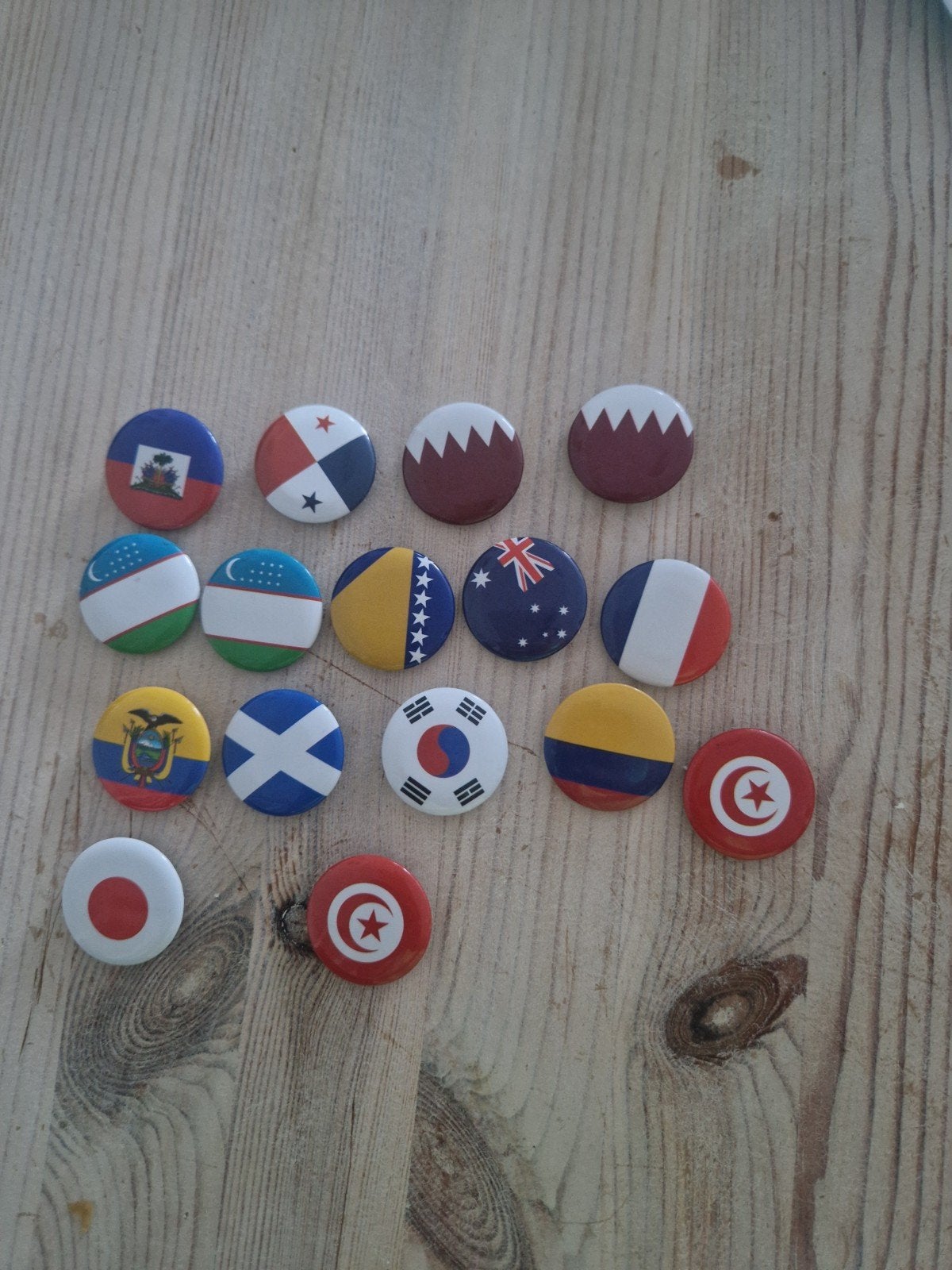 Dekamarkt WK buttons - Ruilen in Heerhugowaard, Ophalen of Verzenden
