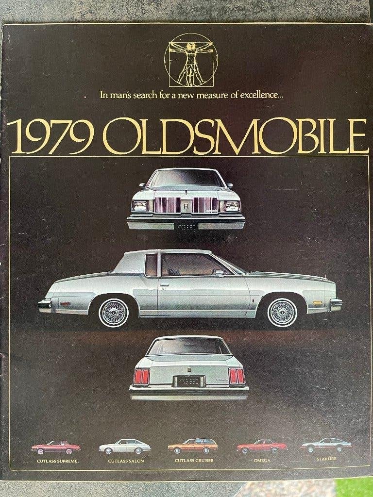 Folder van Oldsmobile modellen 1979, Ophalen of Verzenden, Nieuw, Overige merken