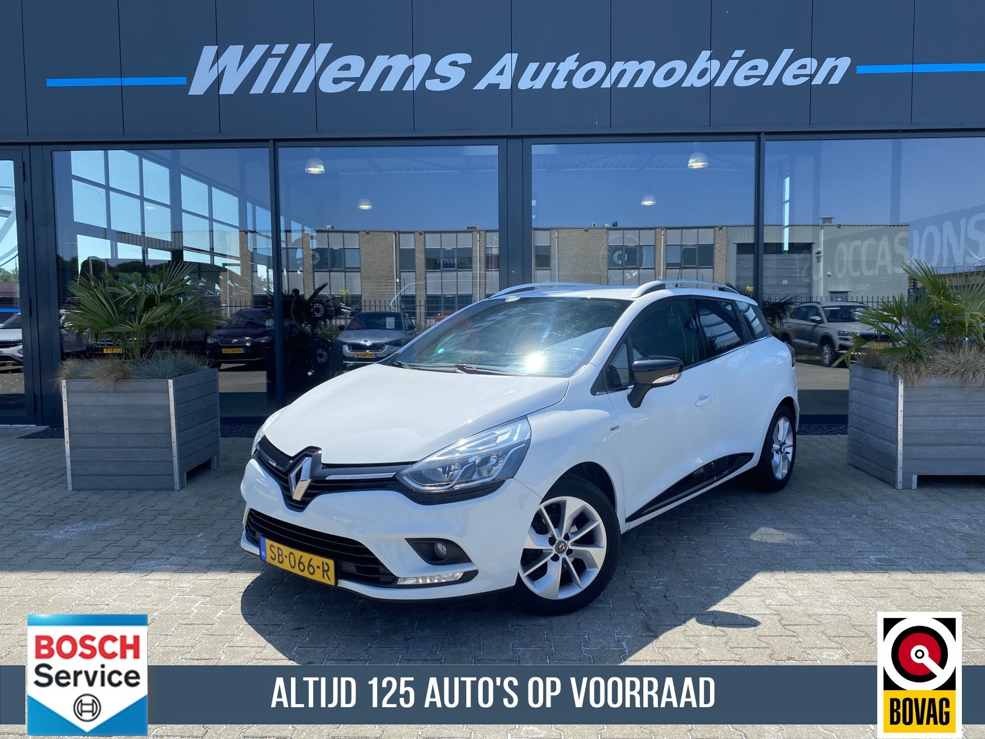 Renault Clio Estate 0.9 TCe Limited Cruise Control, Airco &, Auto's, Voorwielaandrijving, 898 cc, Gebruikt, 580 kg