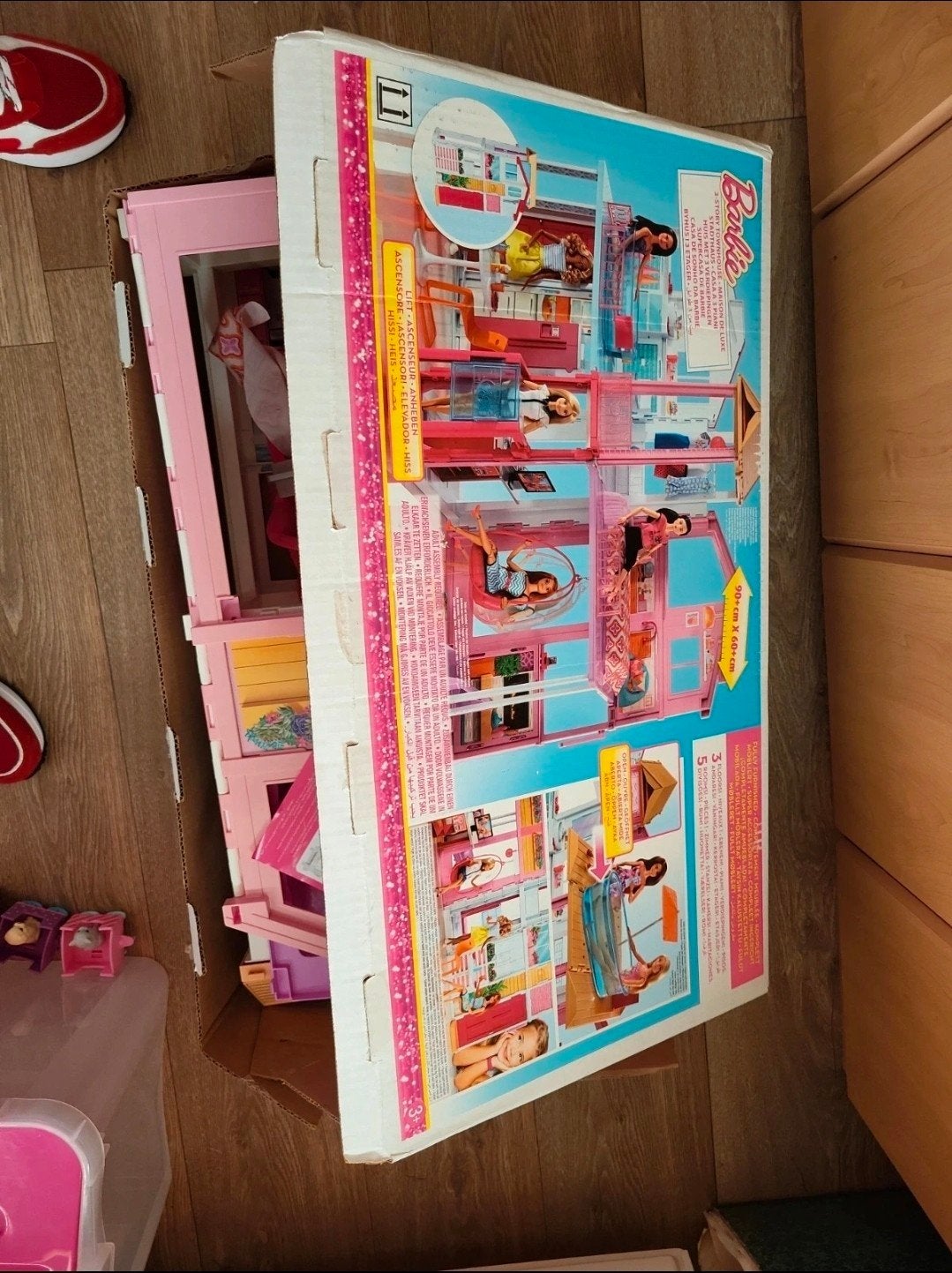 Barbie Droomhuis Poppenhuis - Compleet, Kinderen en Baby's, Ophalen of Verzenden, Gebruikt, Poppenhuis