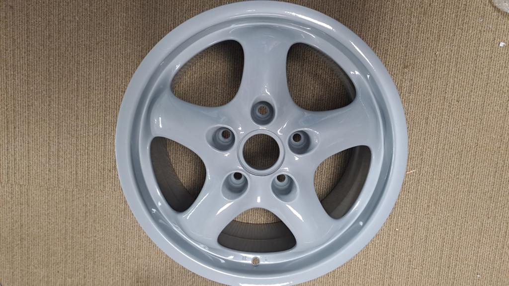 17 inch cup2 velgen porsche 911 964 993 968 nieuw poedercoat, Ophalen, Gereviseerd, Porsche