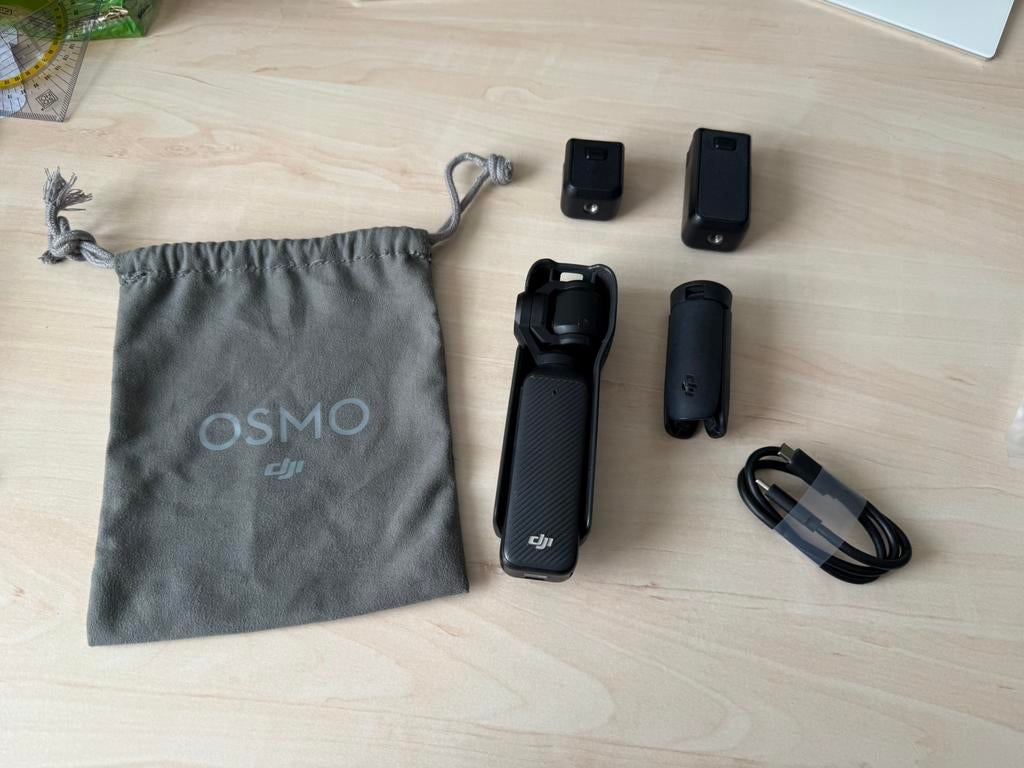 Dji pocket 3 - creator combo, Ophalen of Verzenden, Zo goed als nieuw, Geheugenkaart, Overige merken