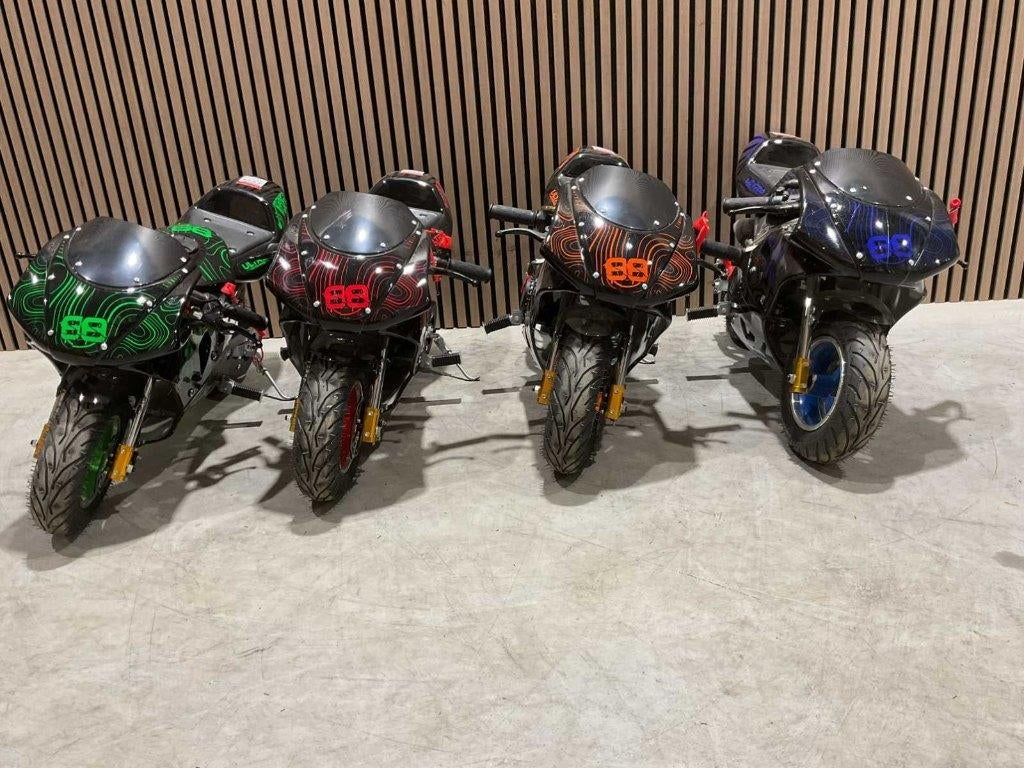 Pitbike pocketbike mini bike 49 cc nieuw in 4 kleuren ‼️, Ophalen, Ultra motocross, Nieuw, 49 cc