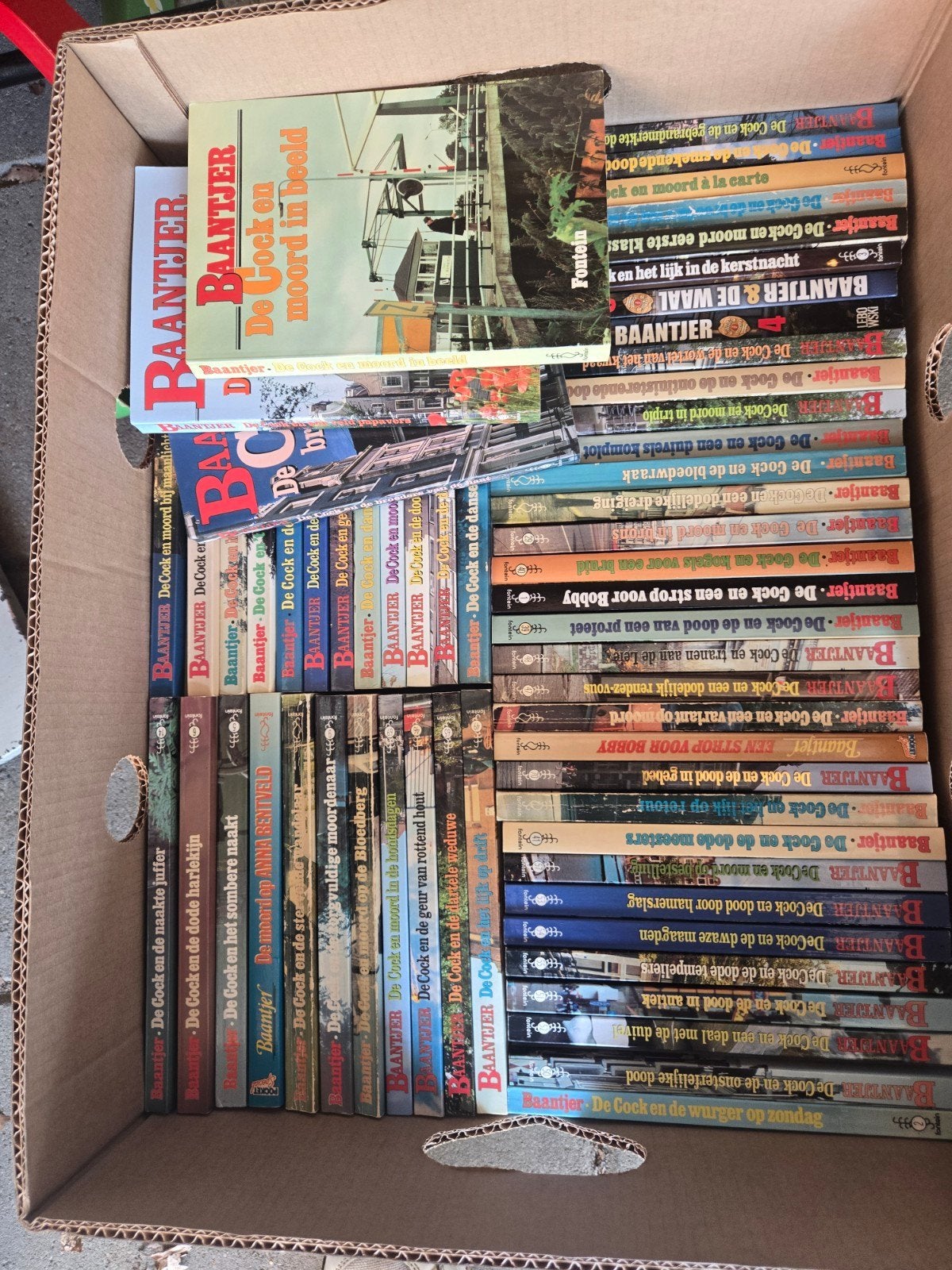 60 Baantjer Boekjes, Ophalen of Verzenden, Gelezen