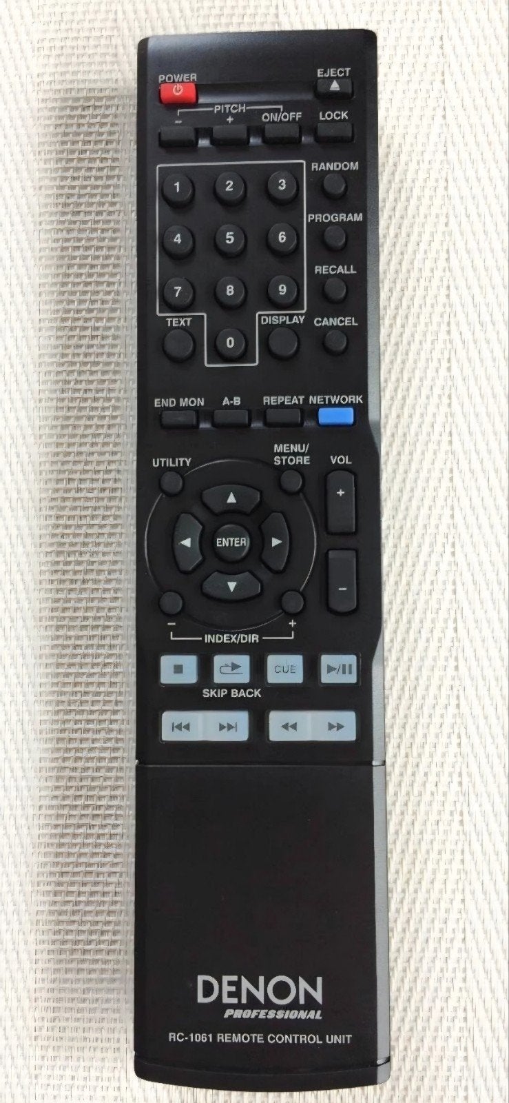 GEZOCHT Denon RC 1061 CD speler afstandsbediening, Ophalen of Verzenden