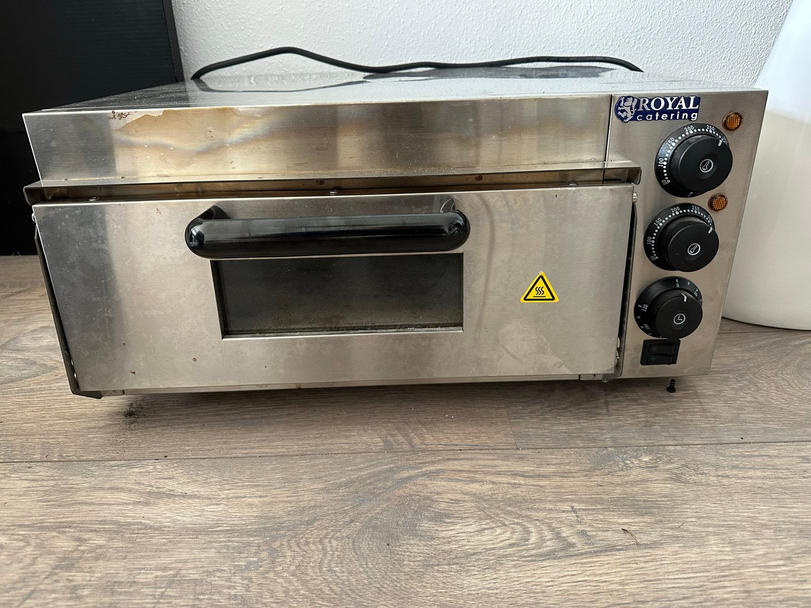Royal Catering professionele pizzaoven - Horeca - 230V, Pizzaoven, Ophalen of Verzenden, Vrijstaand, Gebruikt